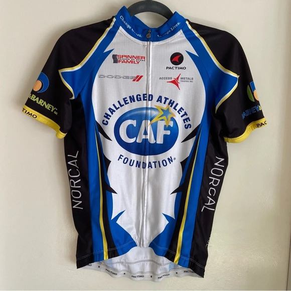 Pactimo Challenged Athletes Foundation cycling jersey - Picture 1 of 4